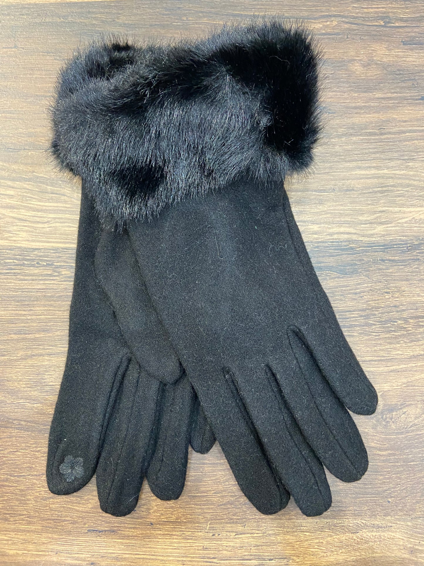 Gants noir LAINAGE