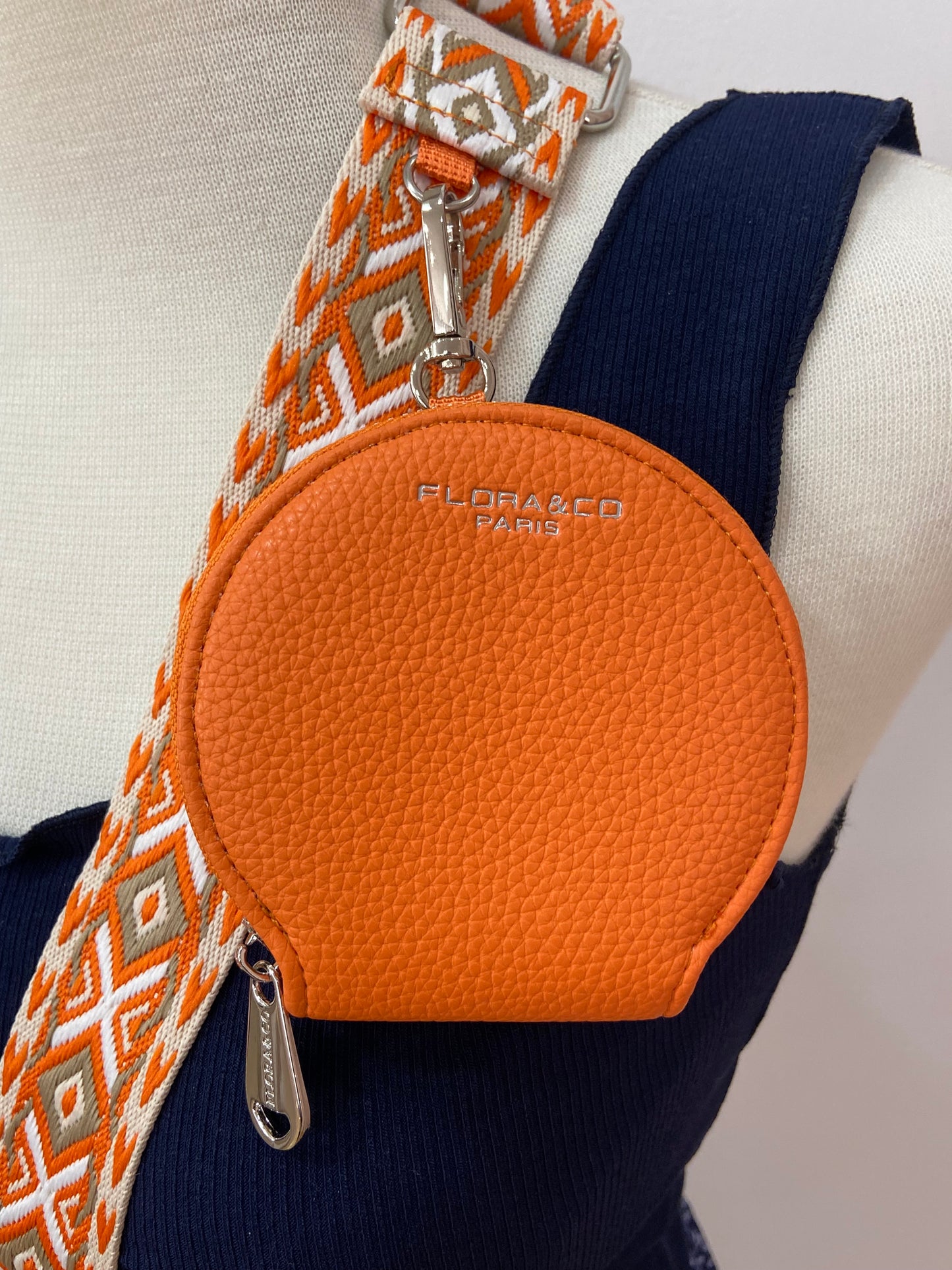 Pochette orange TELEPHONE