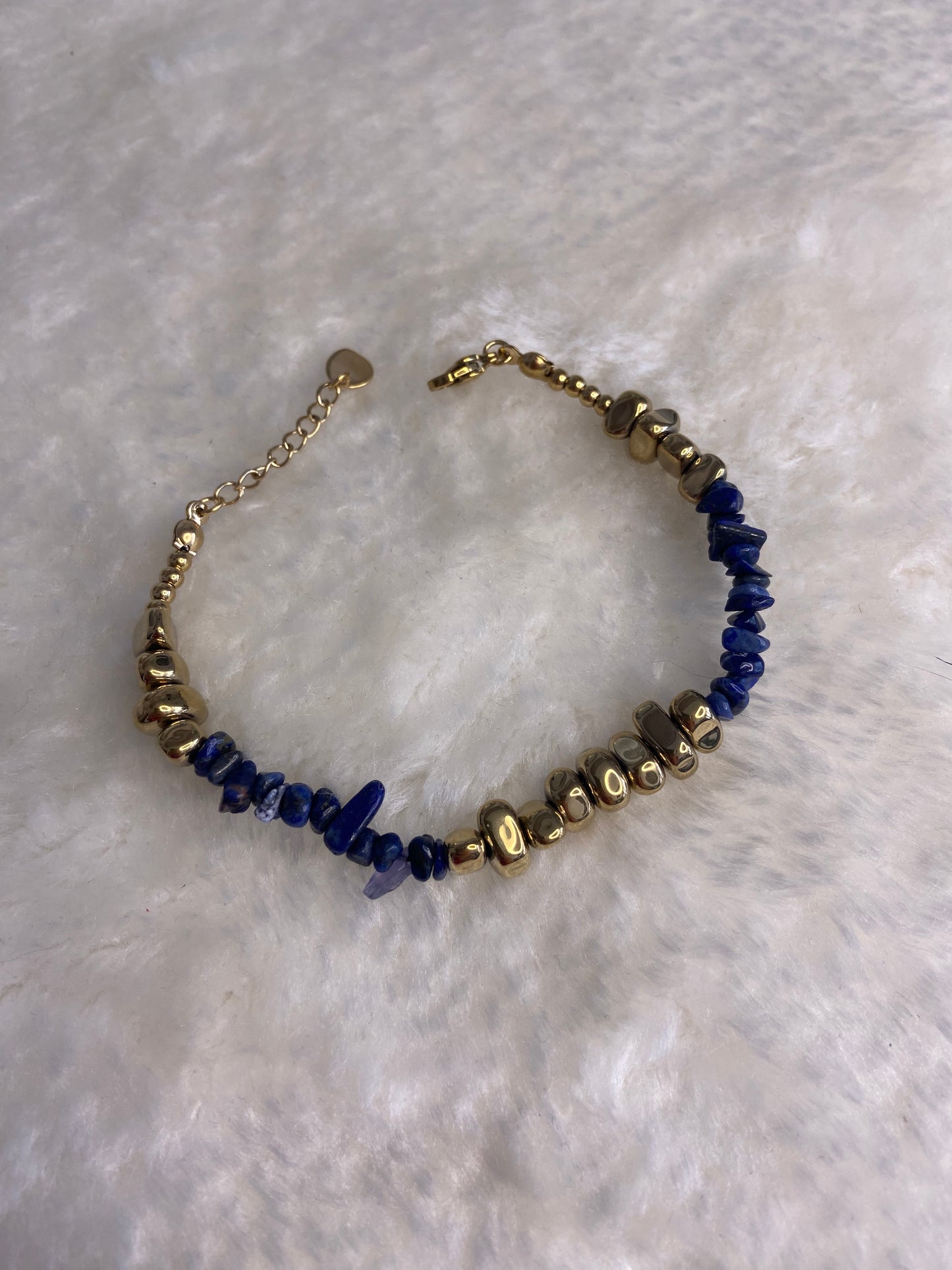 Bracelet bleu roi PERLE