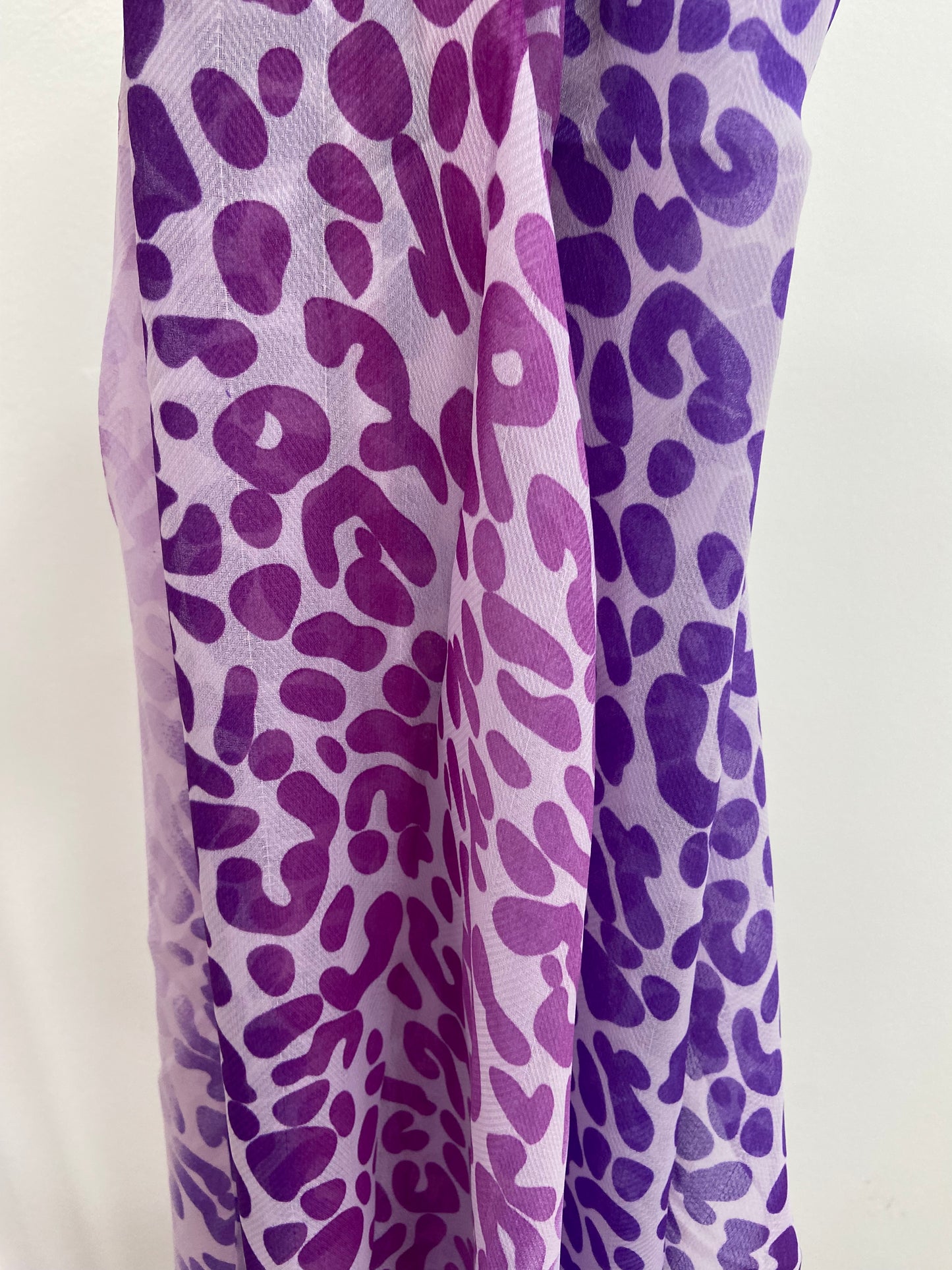 Foulard violet ANIMAL