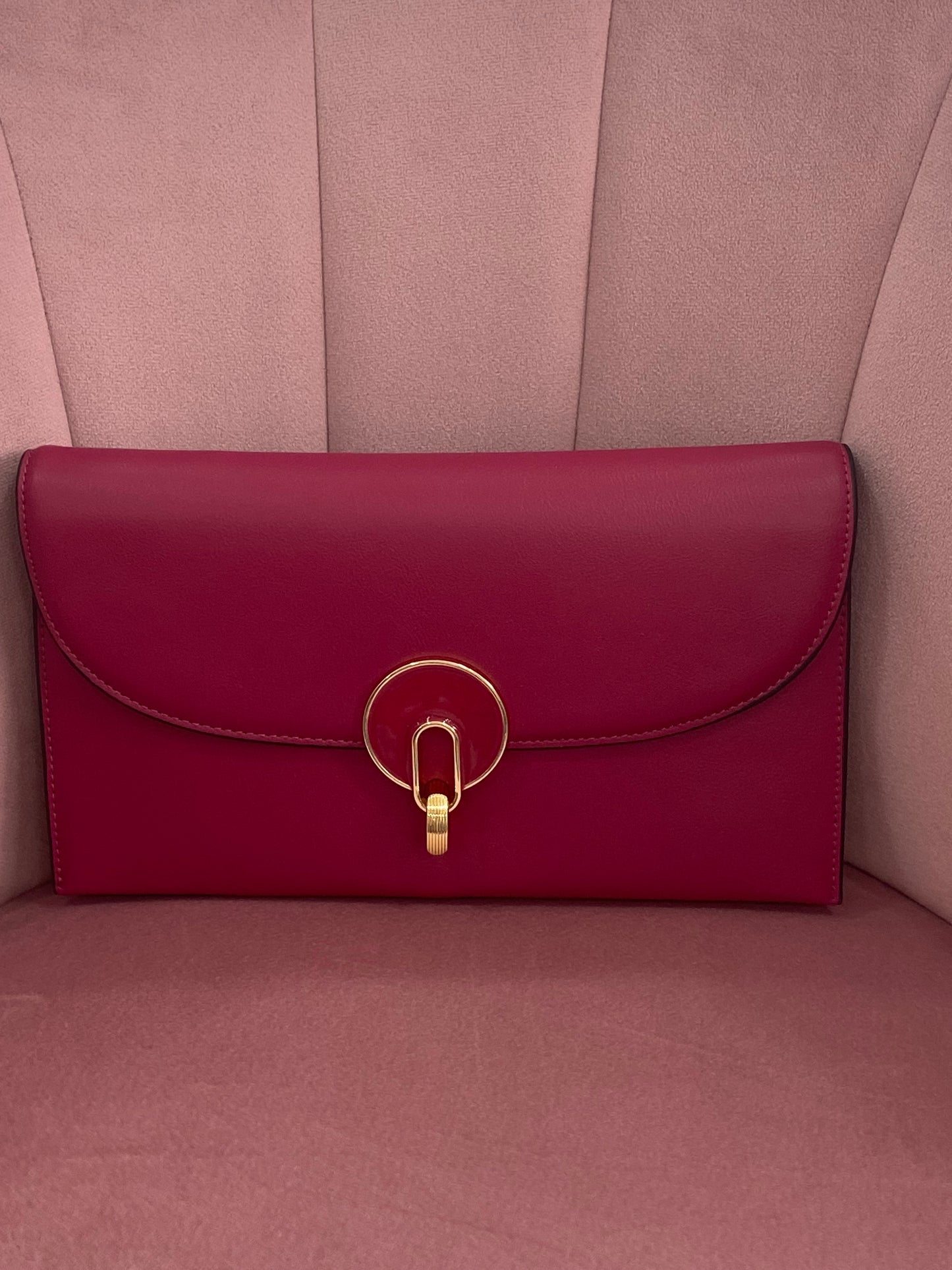 Pochette framboise CEREMONIE