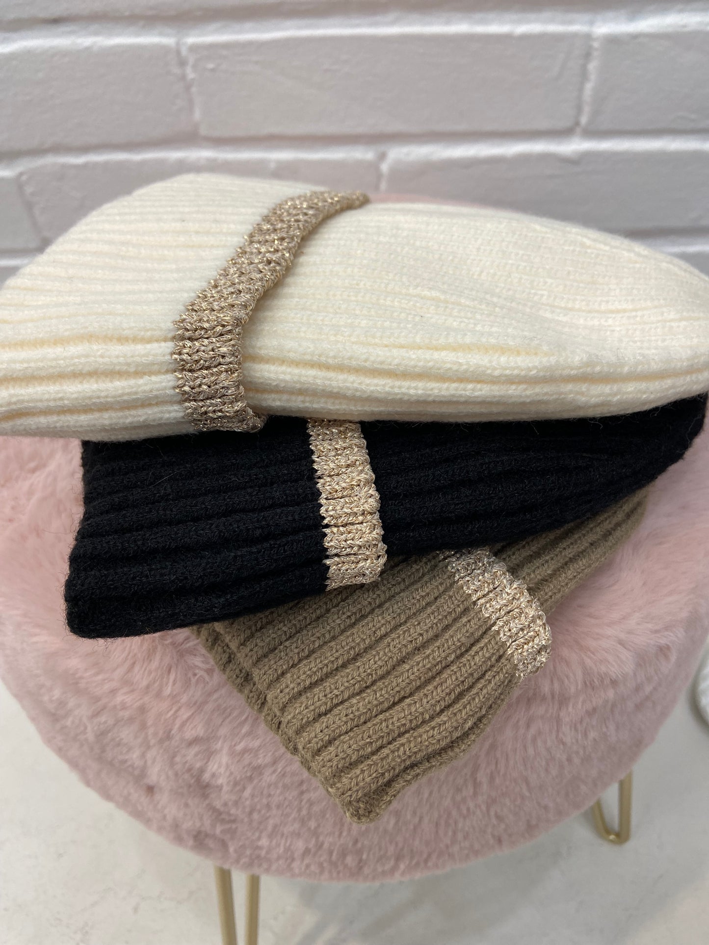 Bonnet beige MiMO