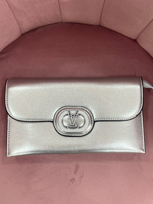 Pochette argent WEDDING