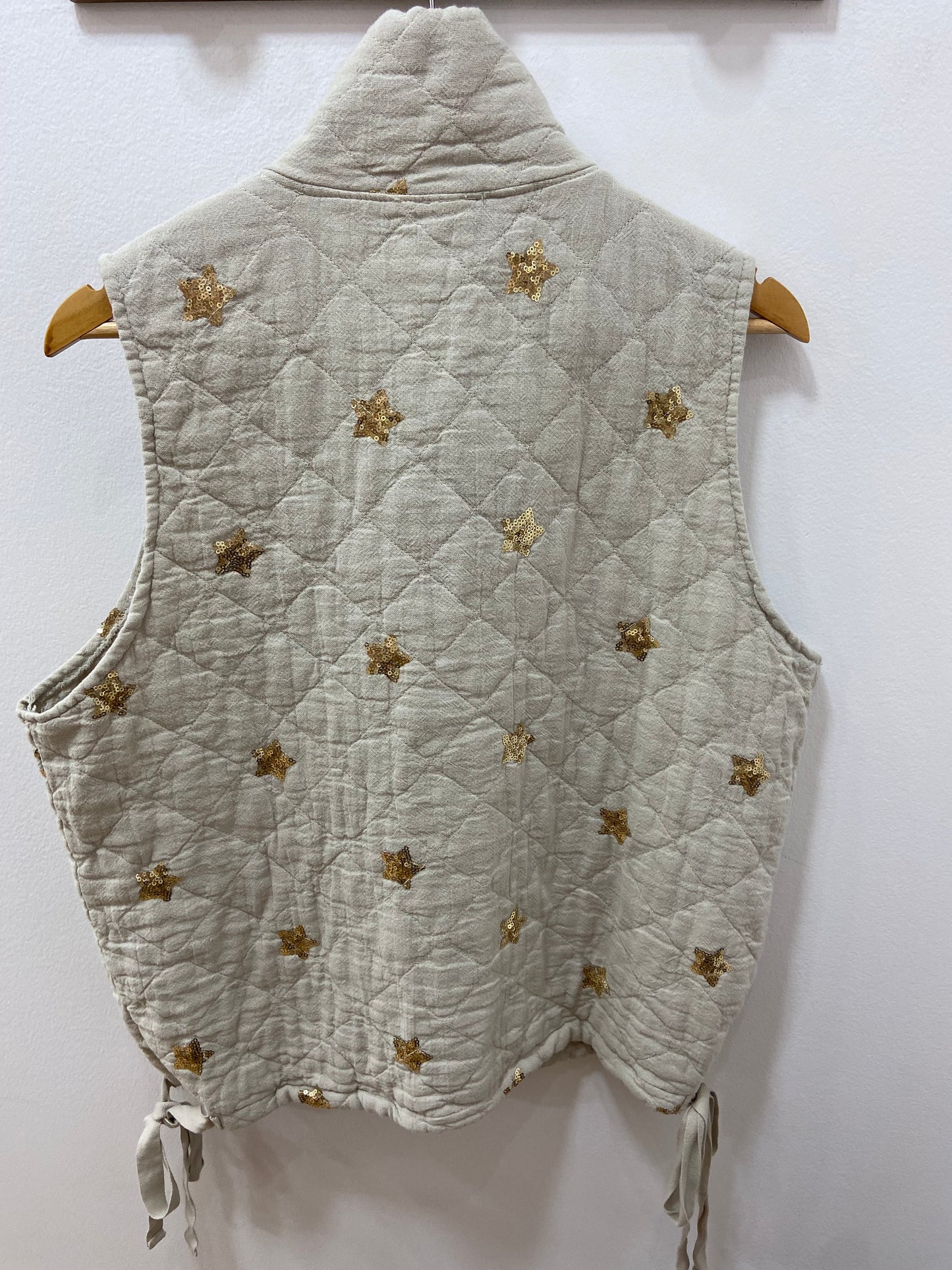 Gilet beige SEQUIN