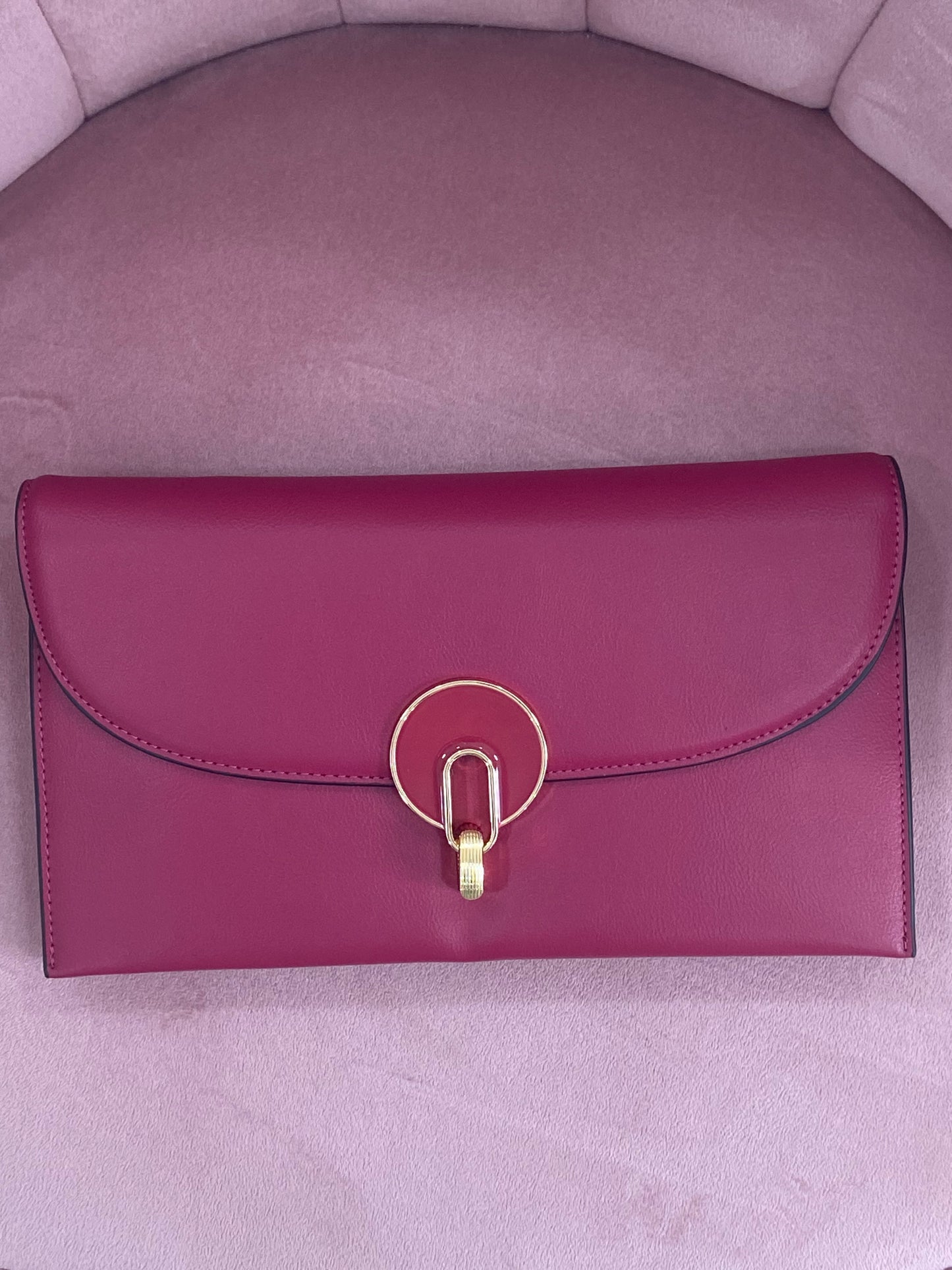 Pochette framboise CEREMONIE