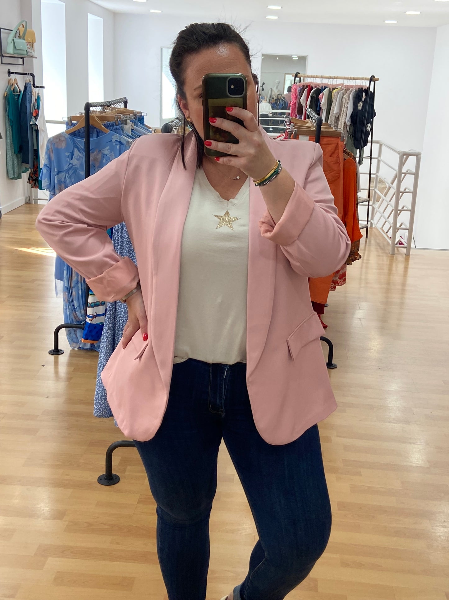 Blazer vieux rose CLASSE