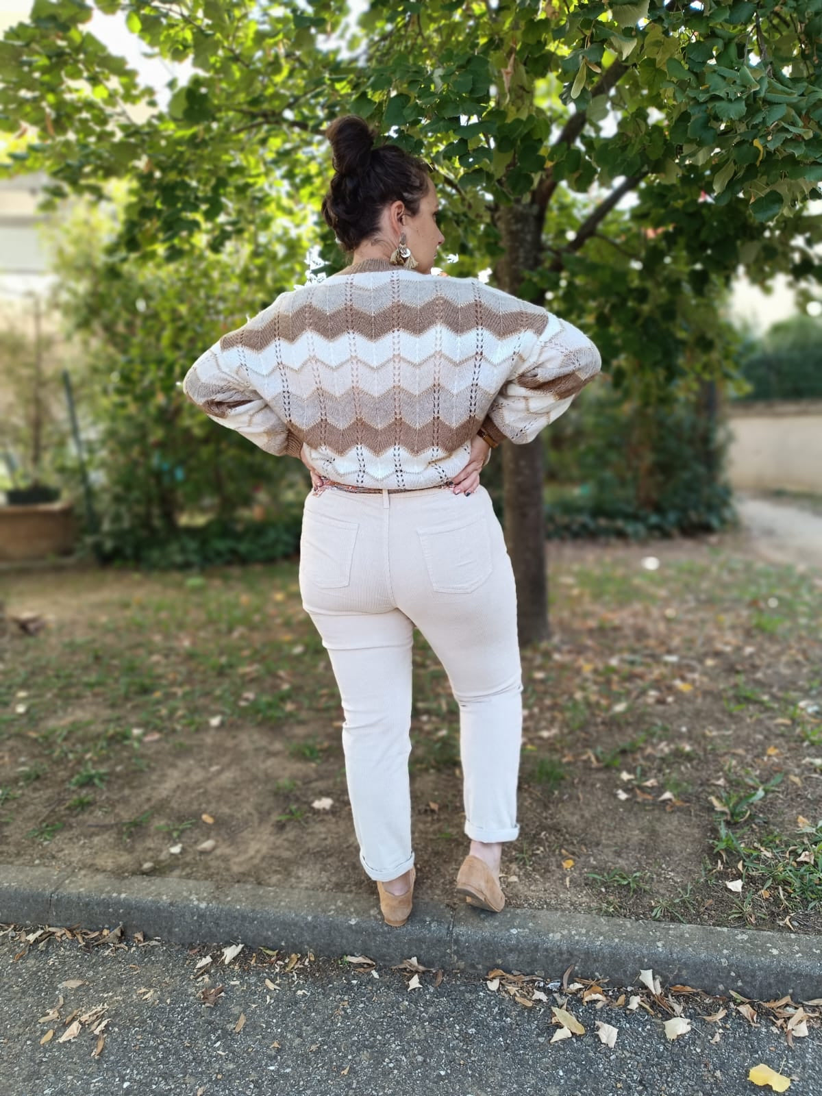 Pantalon crème ONADO