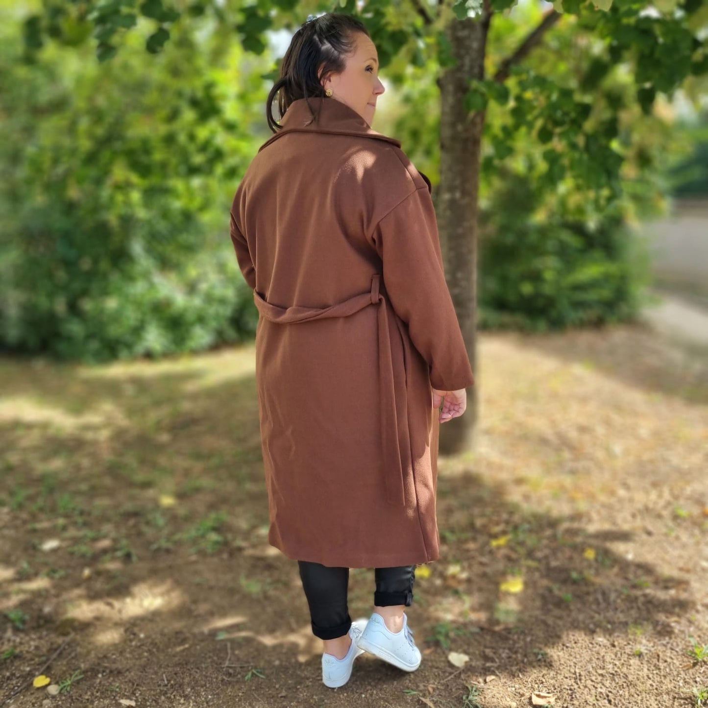 Manteau marron JULYO