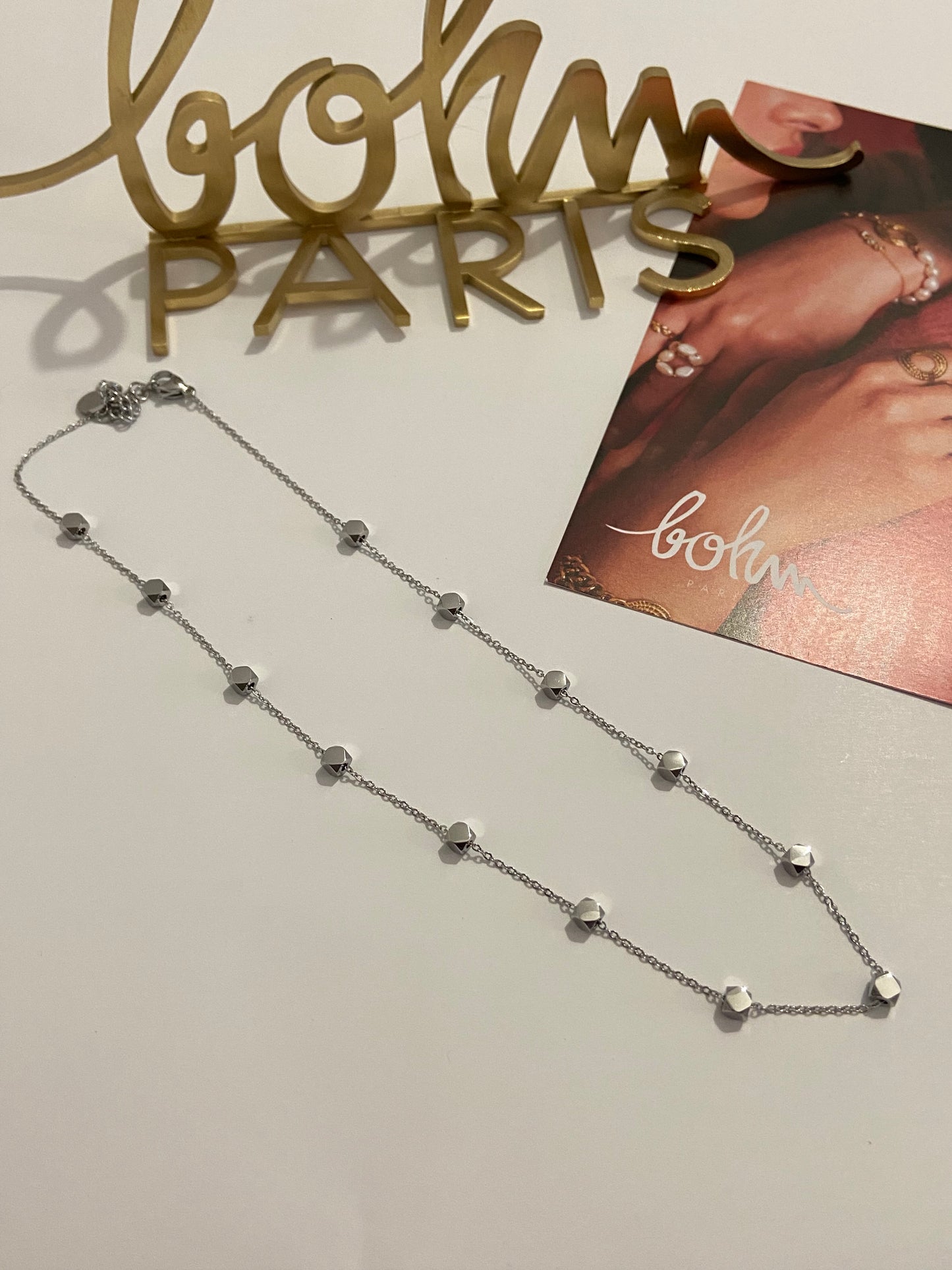 Collier argent ROXILLY