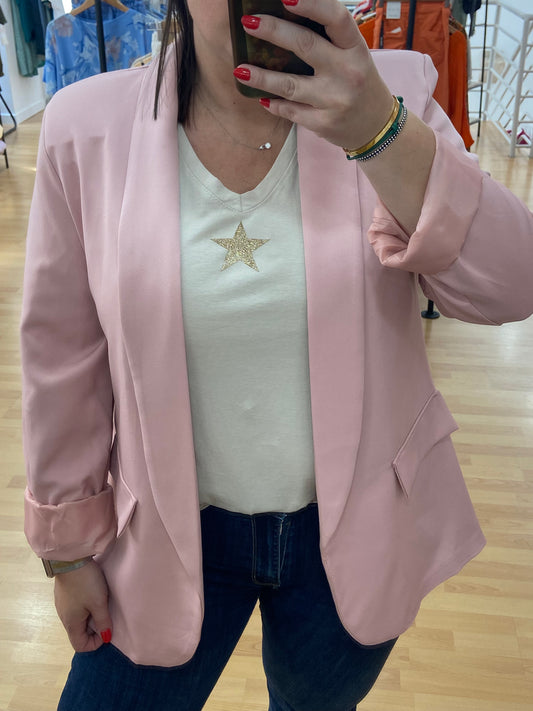 Blazer vieux rose CLASSE