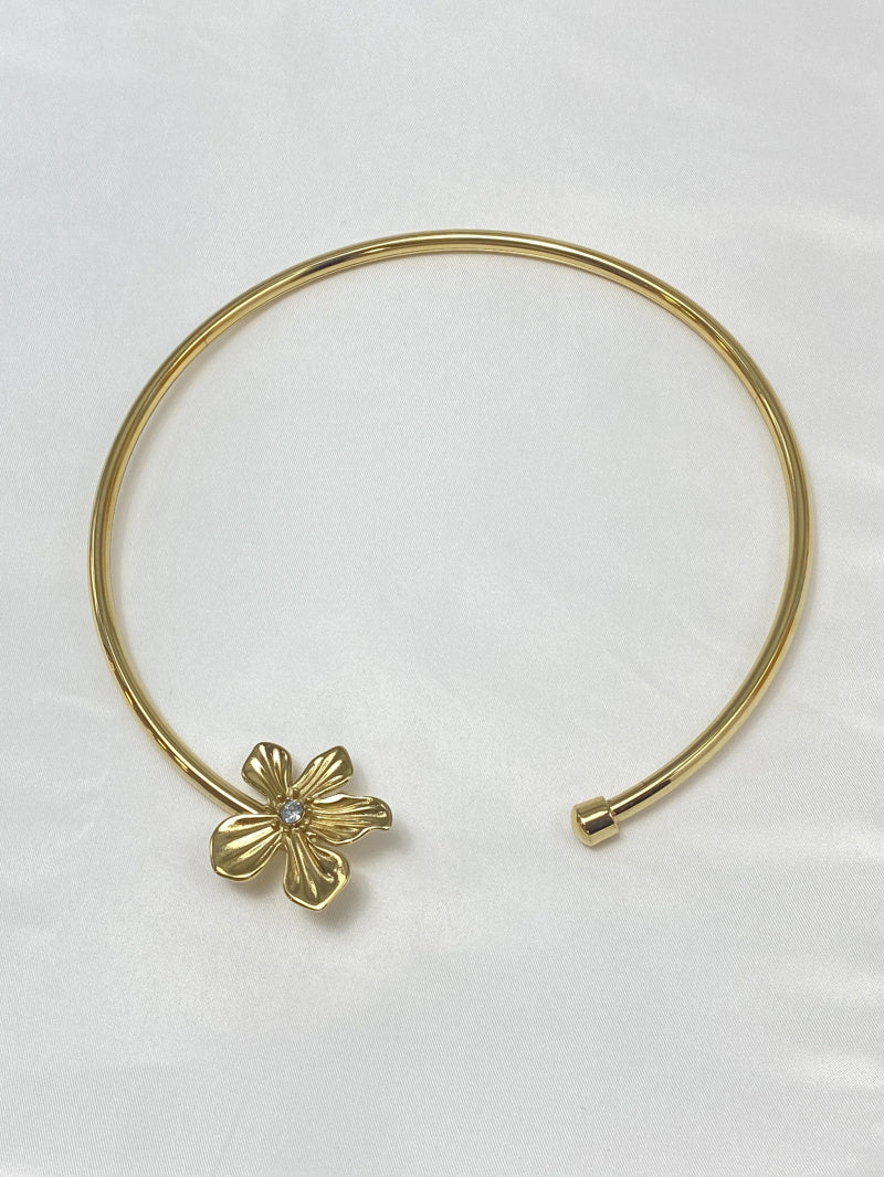 Collier ras de cou FLEUR