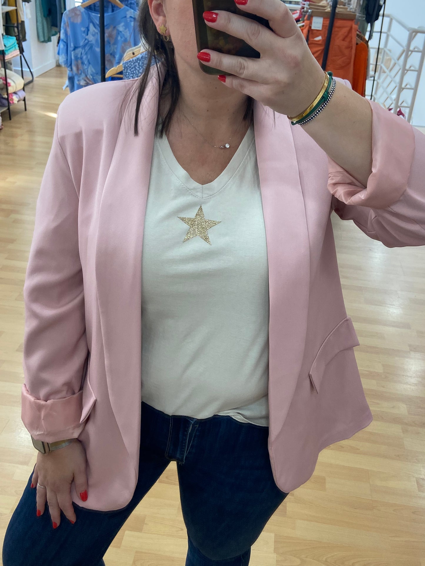 Blazer vieux rose CLASSE