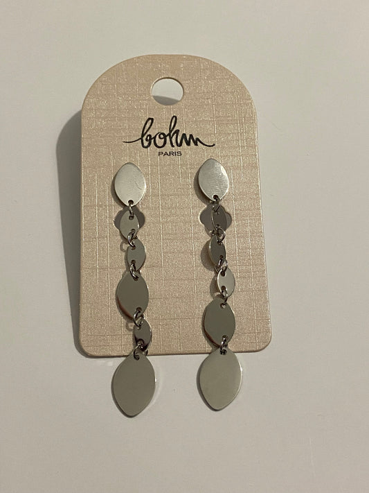 Boucles d’oreilles argent OVLINA