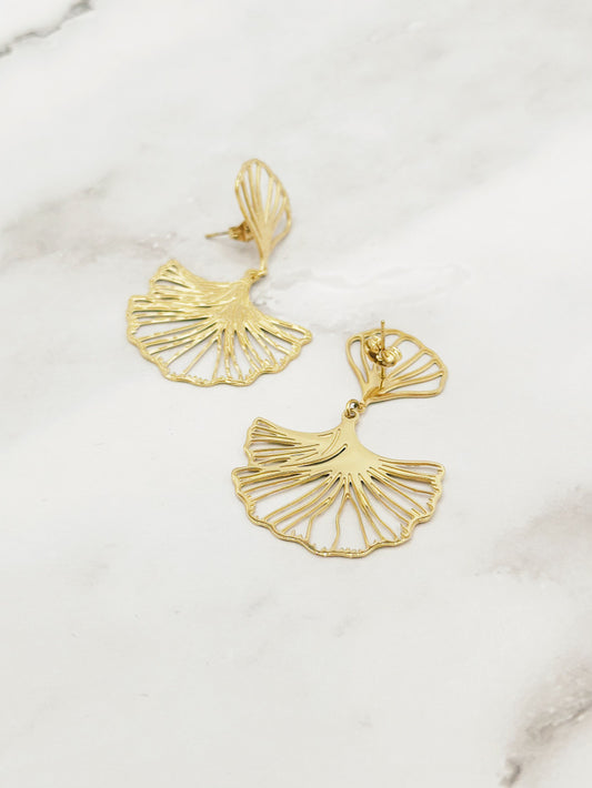 Boucles d’oreilles GINKGO