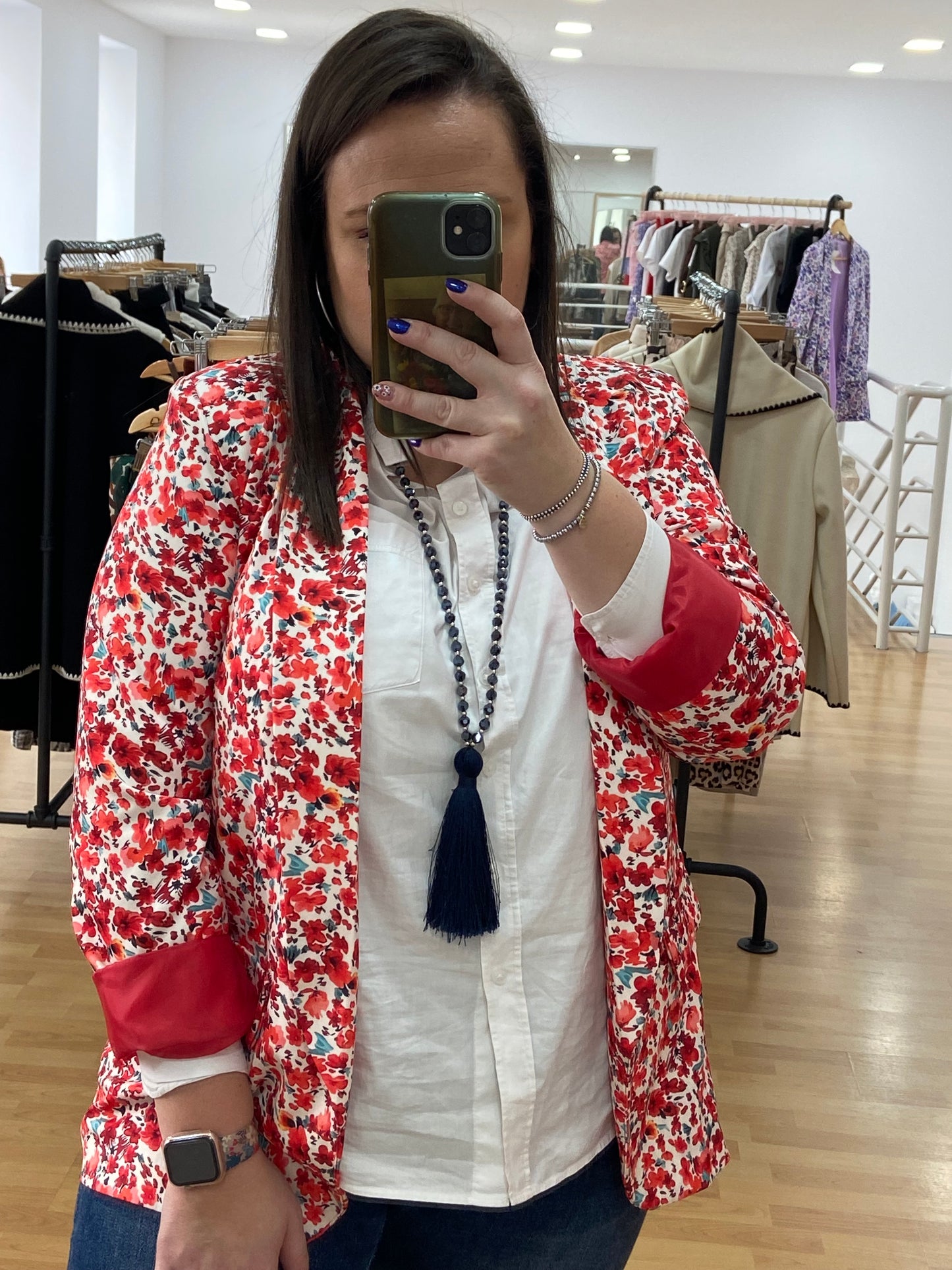 Blazer rouge SPRING